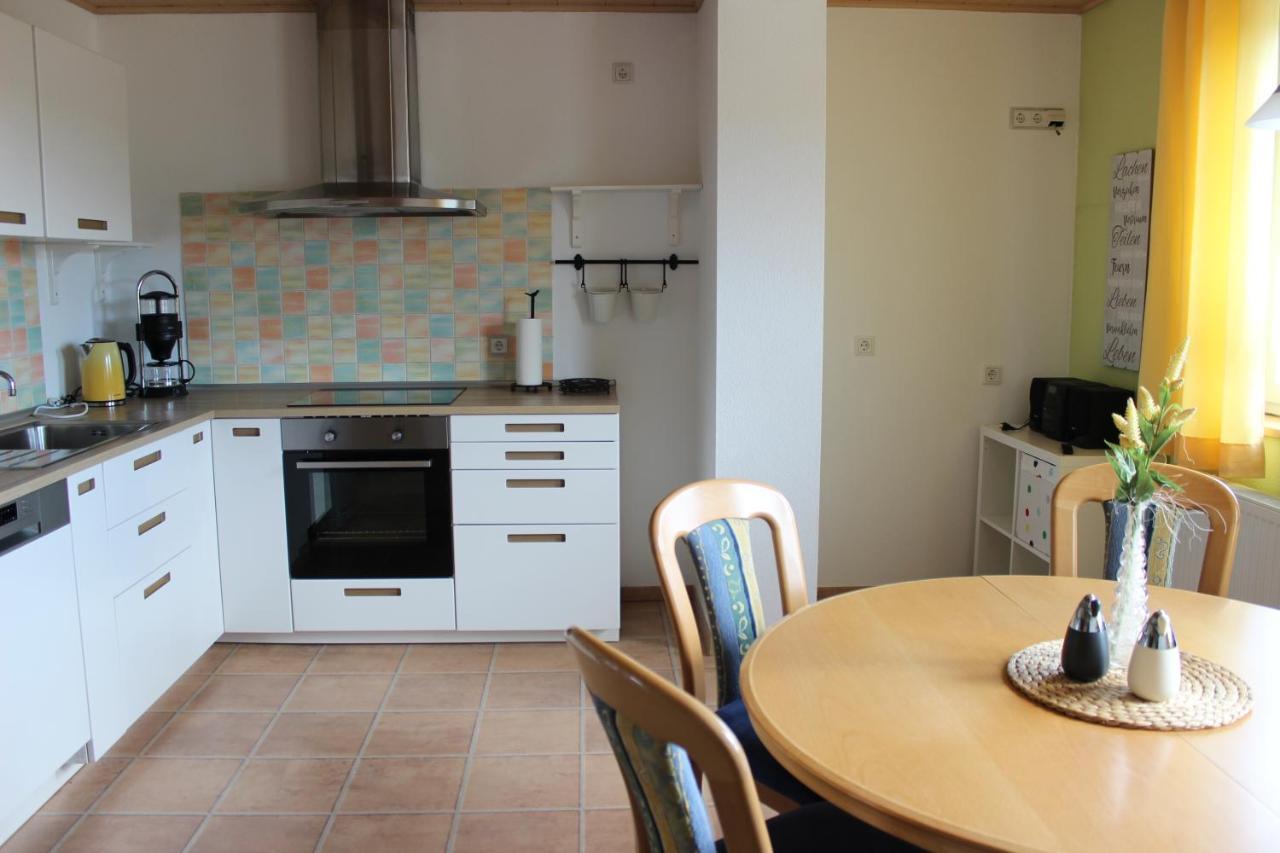 Ferienwohnung Landsburgblick Neuental Exterior foto